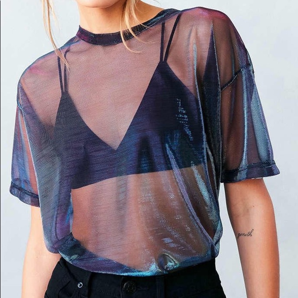 Urban Outfitters Sheer Top